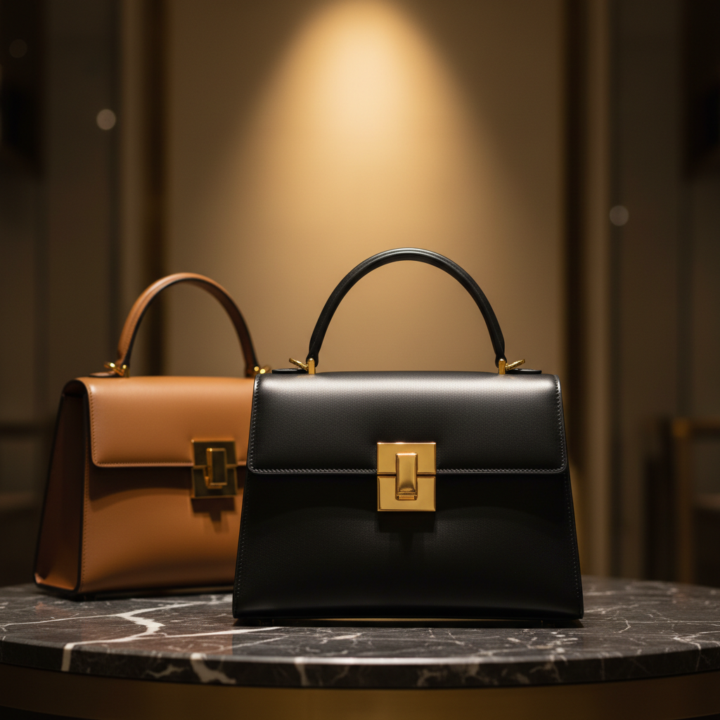 The Grosvenor — Structured Leather Handbag